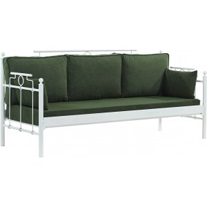 Hampus 3-Sitzer Outdoor-Sofa - Wei/Grn