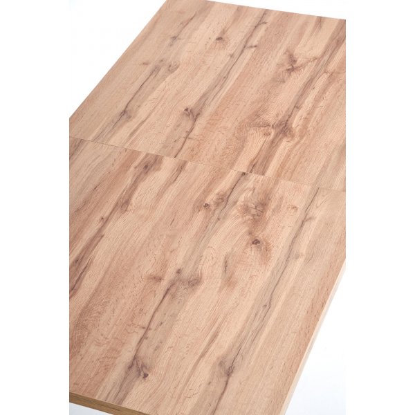 Kasady Esstisch 135-185 cm - Wotan Eiche/schwarz