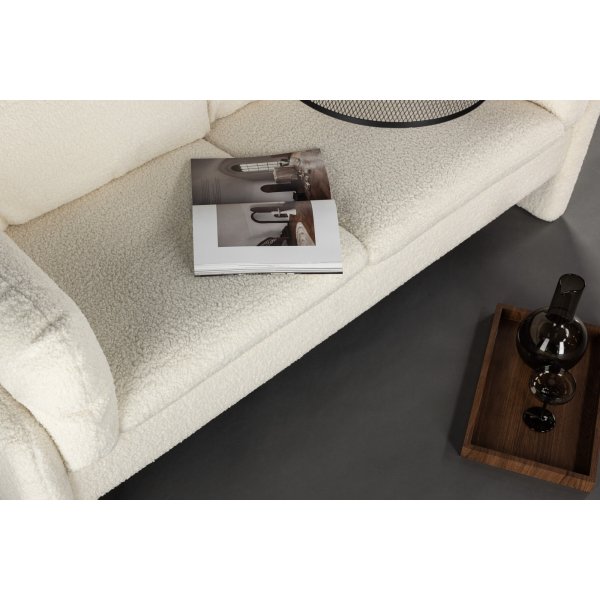 Vindel 2-Sitzer-Sofa - Weiß Vindel 2-Sitzer-Sofa - Weiß