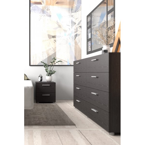 Pepe Nachttisch - Schwarze Esche