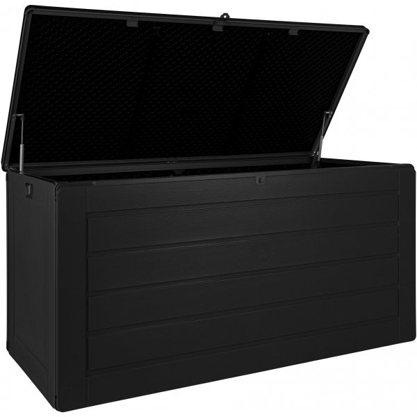 Kissenbox Dubrovnik 146,5 x 71 x 75 cm 680 Liter - Schwarzer Kunststoff