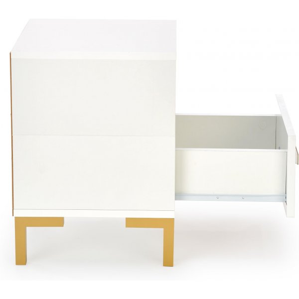 Nachttisch Chantelle - Wei