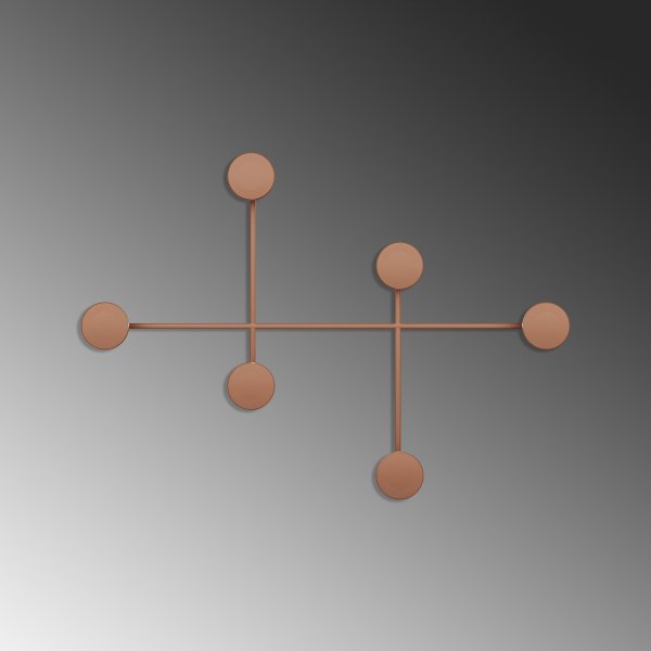 Damen-Kleiderbügel - Kupfer Damen-Kleiderbügel - Kupfer