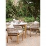 Terracina Esszimmerstuhl fr den Auenbereich - Beige