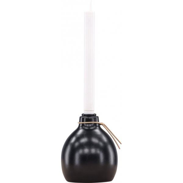 Ulricehamn LED-Kerzenständer 32 x 12 cm - Schwarz/Weiß Ulricehamn LED-Kerzenständer 32 x 12 cm - Schwarz/Weiß