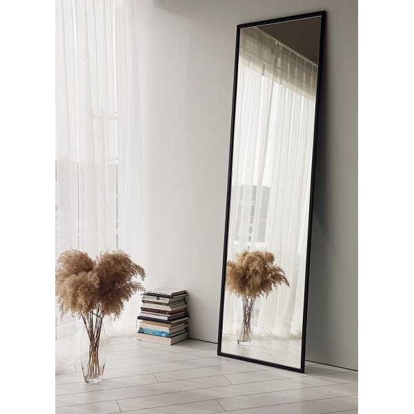 Cooler Ganzkrperspiegel 170 cm - Schwarz