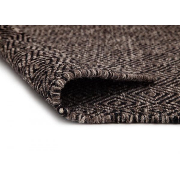 Wollteppich Toby - Schwarz Wollteppich Toby - Schwarz