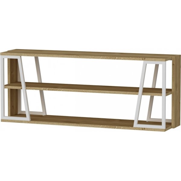 Lissa TV-Stnder 123,6 cm - Saphireiche/Wei