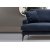 Papira 2-Sitzer-Sofa - Marineblau