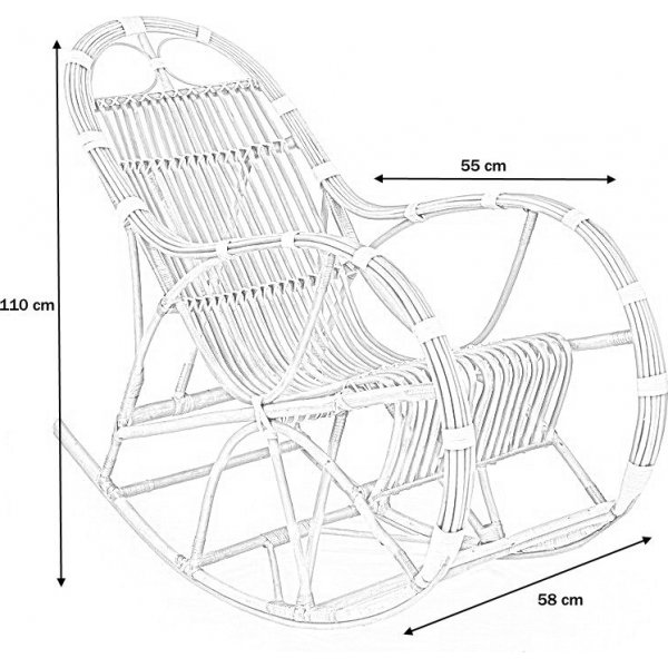 Basma Schaukelstuhl Basma Schaukelstuhl
