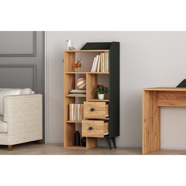 Seren B�cherregal - Kiefer/Schwarz