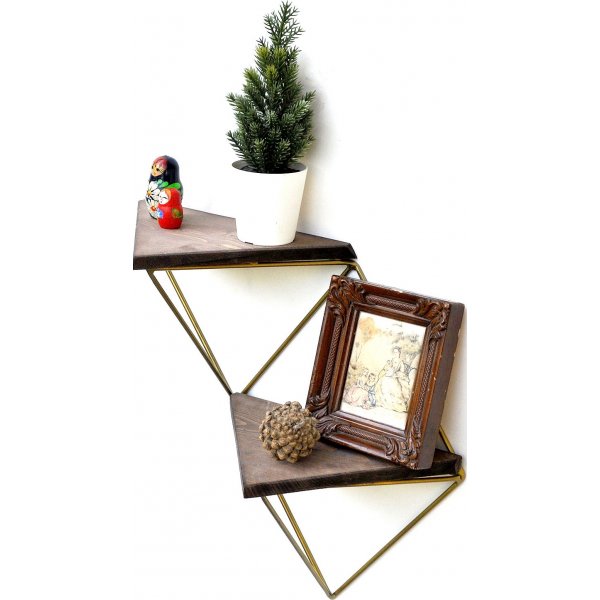 Walter Wandregal 75 - Nussbaum/Gold