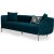 Makronen-2-Sitzer-Sofa - Grn