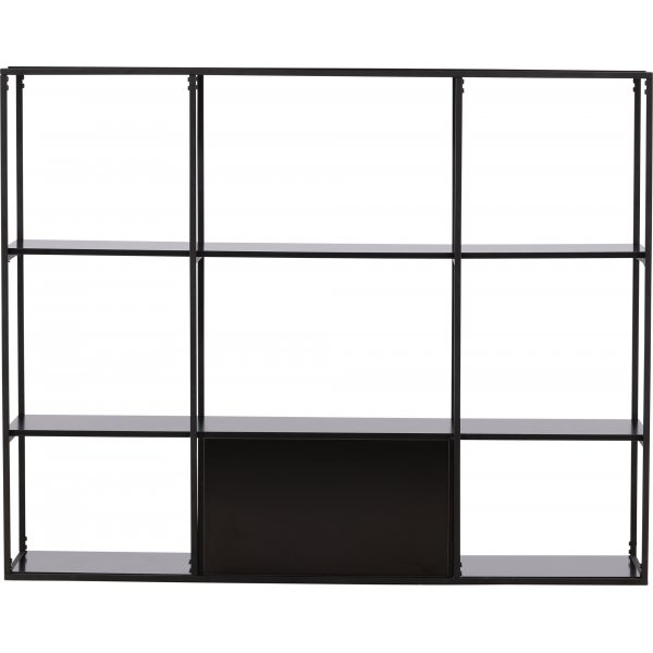 Bcherregal Amarillo - Schwarz