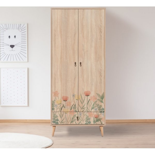 City Tulip Kleiderschrank - Beige
