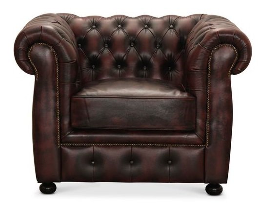 Dublin Chesterfield Sessel - Leder Oxblood Dublin Chesterfield Sessel - Leder Oxblood