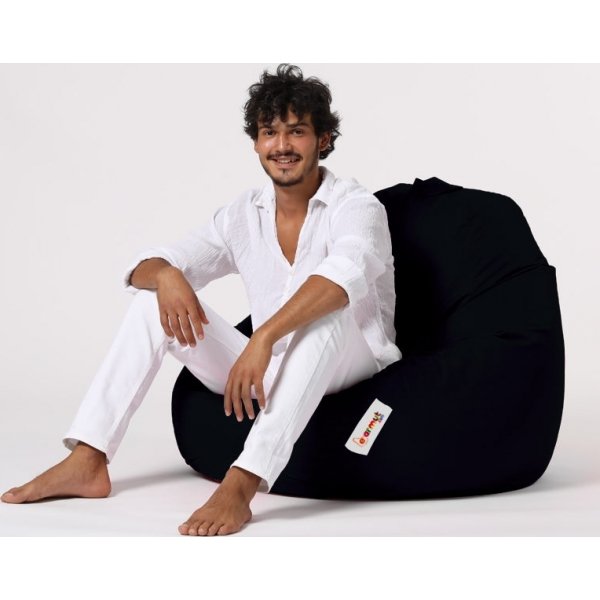 Premium-Sitzsack - Schwarz
