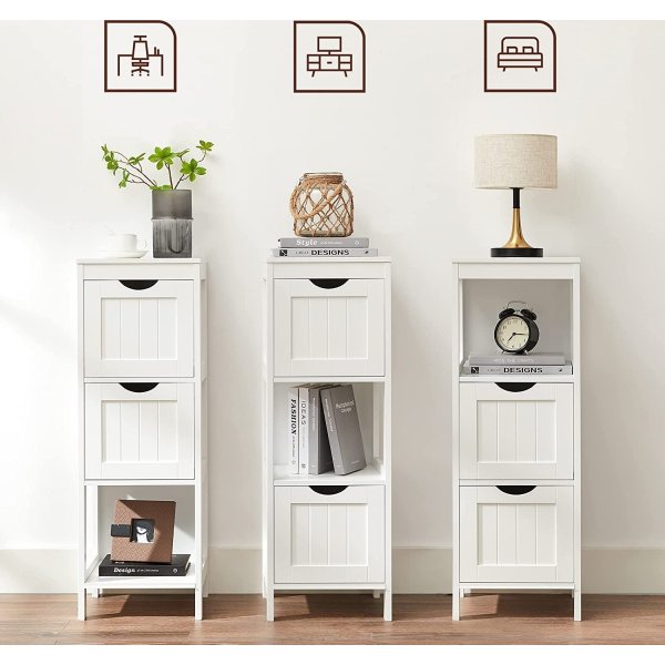 Annette Badezimmerregal - Wei