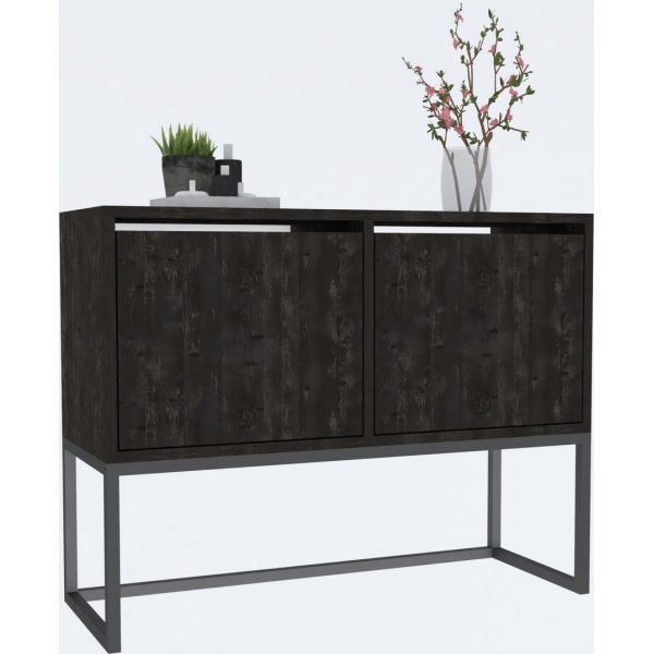 Zermat Konsolentisch 90 x 34 cm - Anthrazit