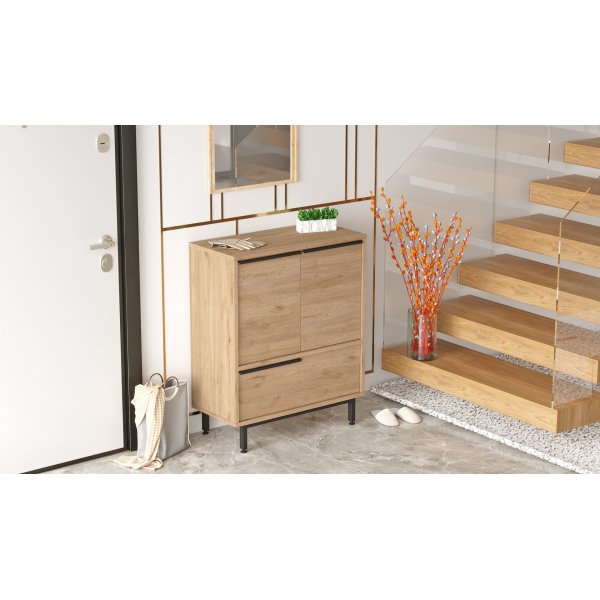 Ocean Schuhschrank - Walnuss Ocean Schuhschrank - Walnuss