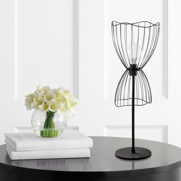 Zeyno Tischlampe - Schwarz