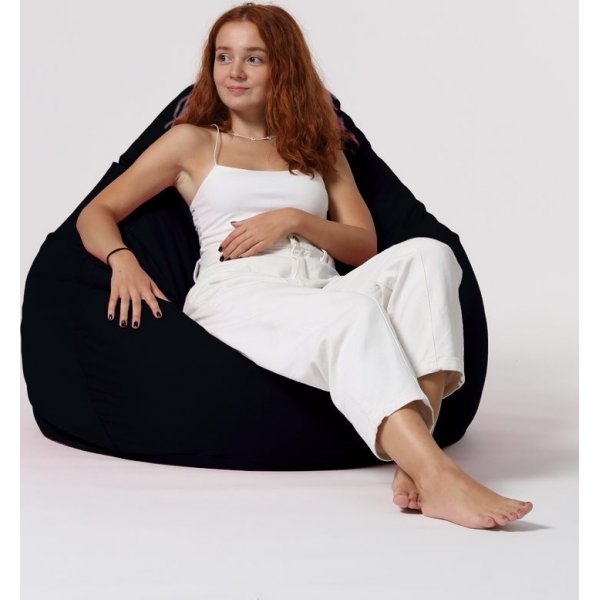 Premium-Sitzsack - Schwarz