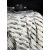 Mickel Decke 130x170 cm - Grau/Wei