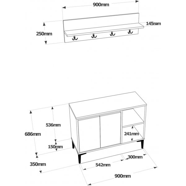 Aristo Flurmbel - Filz/anthrazit