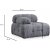 Petite 3-Sitzer-Sofa - Grau