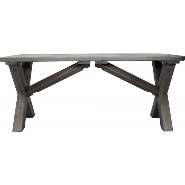 Scottsdale Sitzbank 100 cm - Shabby Chic Grau