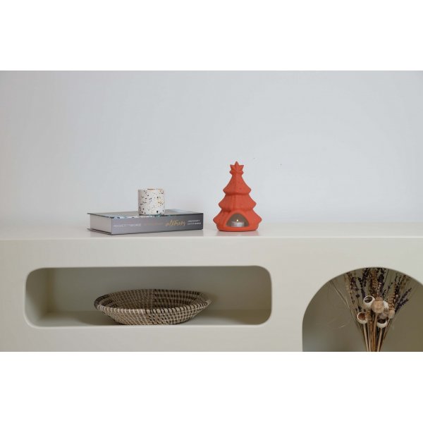 Weihnachtsbaum-Kerzenlaterne - Orange Weihnachtsbaum-Kerzenlaterne - Orange