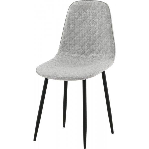 Bridge Diamond Esszimmerstuhl - Grauer Stoff Bridge Diamond Esszimmerstuhl - Grauer Stoff