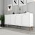 Lyon Sideboard - Wei/Walnuss