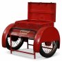 Vintage Getrnkewagen - Rotes Metall