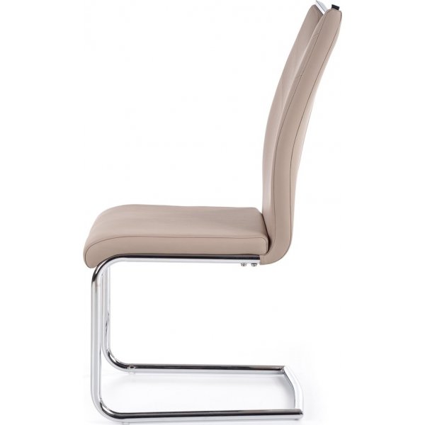 Stuhl Annmarie - Cappuccino/Chrom Stuhl Annmarie - Cappuccino/Chrom