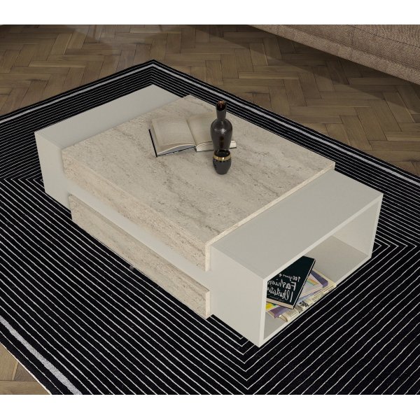 Nora Couchtisch - Travertin Nora Couchtisch - Travertin