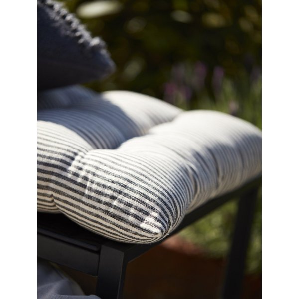 Kitty Stuhlkissen 40 x 40 cm - Schwarz/Wei