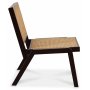 Rizz Sessel - Mahagoni / Helles Rattan