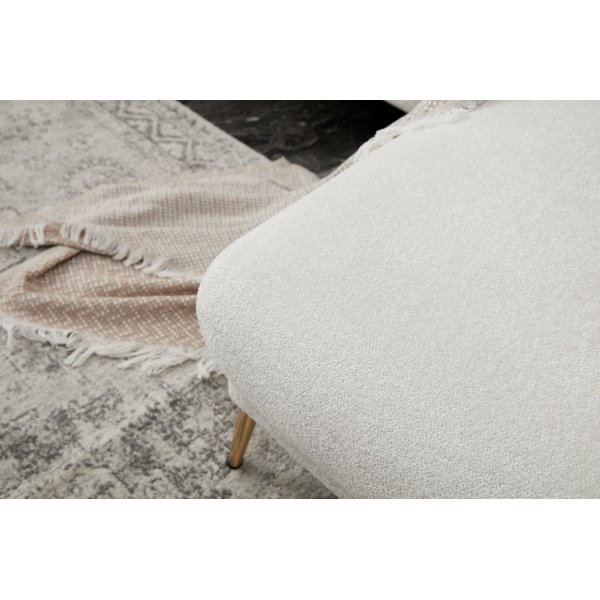 Simena Diwansofa links - Cremewei/Gold