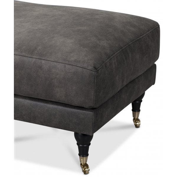 Adena Fuhocker XL - Vintage Leder PU