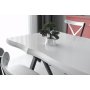 Efor Esstisch 140 cm - Wei