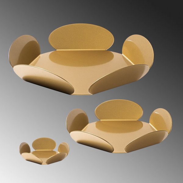 Rhodes Dekoschale - Gold Rhodes Dekoschale - Gold