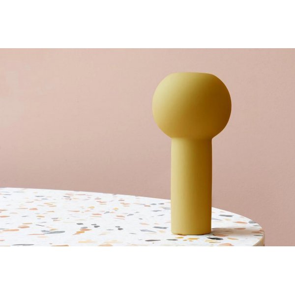 Glimmervase - Gelb Glimmervase - Gelb