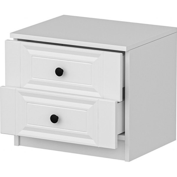 Capeto Nachttisch - Weiß Capeto Nachttisch - Weiß