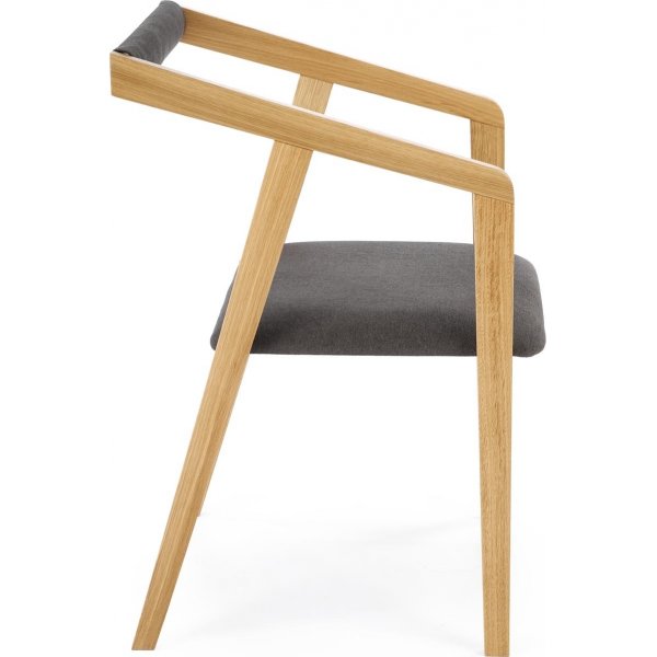 Java Esszimmerstuhl - Grau/Eiche Java Esszimmerstuhl - Grau/Eiche