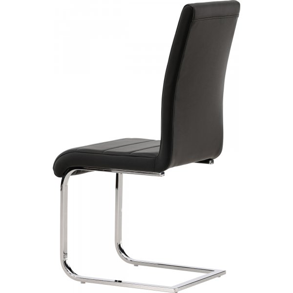 Tempo Esszimmerstuhl - Schwarzes PU Tempo Esszimmerstuhl - Schwarzes PU