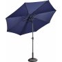 Sonnenschirm Cali D300 cm aus Aluminium - Blau