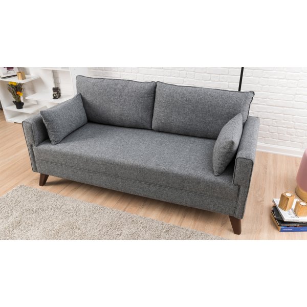 Bella 2-Sitzer-Sofa - Grau Bella 2-Sitzer-Sofa - Grau