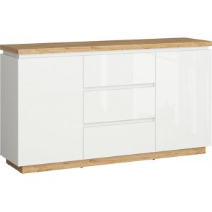 Erla Sideboard - Wei/Eiche