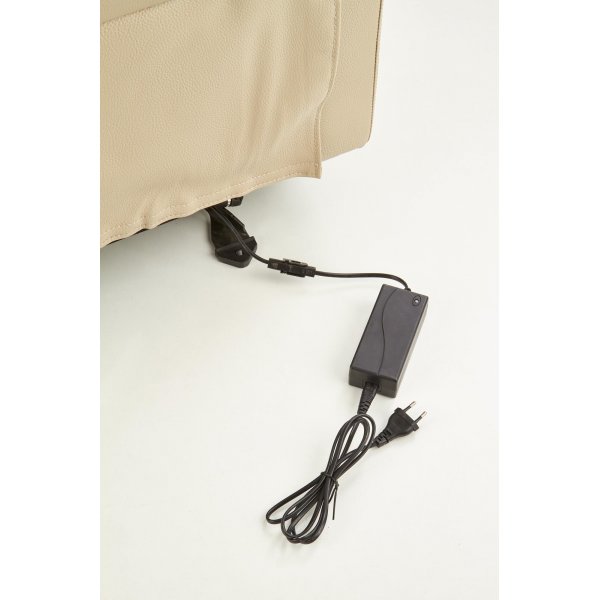 Elektrischer Relaxsessel Alonis - Cremeweiß Elektrischer Relaxsessel Alonis - Cremeweiß